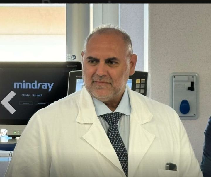 Dott. Giovanni Parbonetti in sala medica
